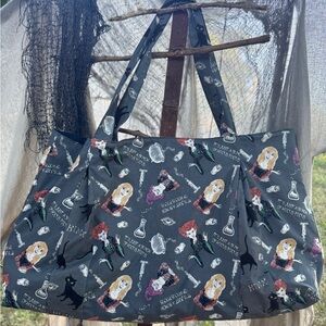 Hocus Pocus Witches and Binx Muti-Purpose Tote Sturdy Handmade